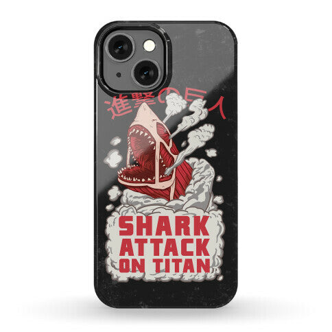 Shark Attack On Titan Phone Case
